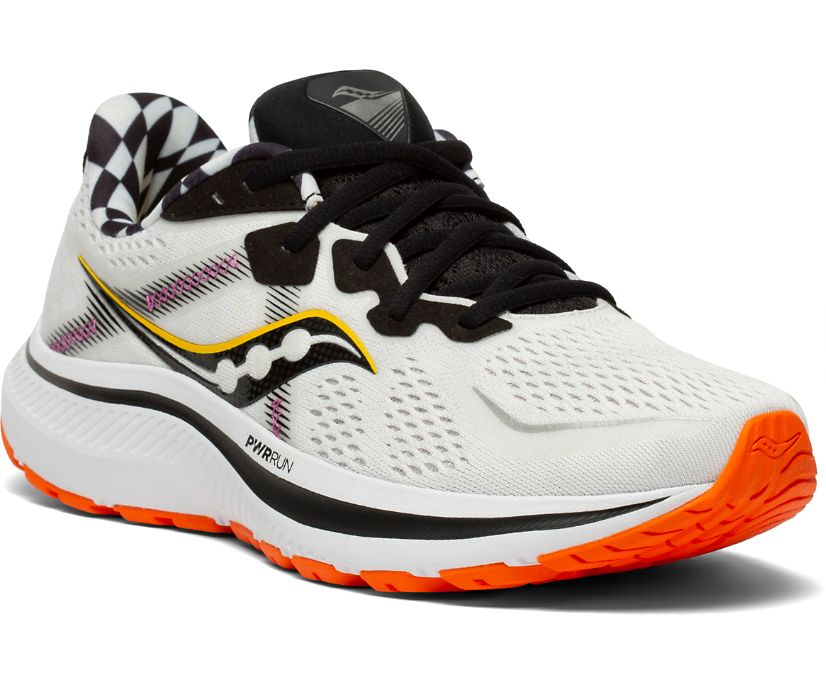 Women's Saucony Omni 20 Running Shoes Grey / Black | Singapore 183QMAZ